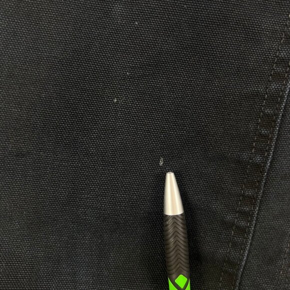 2011 Carhartt Double Knee Dungeree Fit Pants BL01 BLK 30x30 fits 28x29 measure - Picture 11 of 16